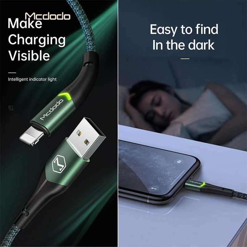کابل تبدیل USB به لایتنینگ مک دودو طول 1.8 متر مدل CA-7843