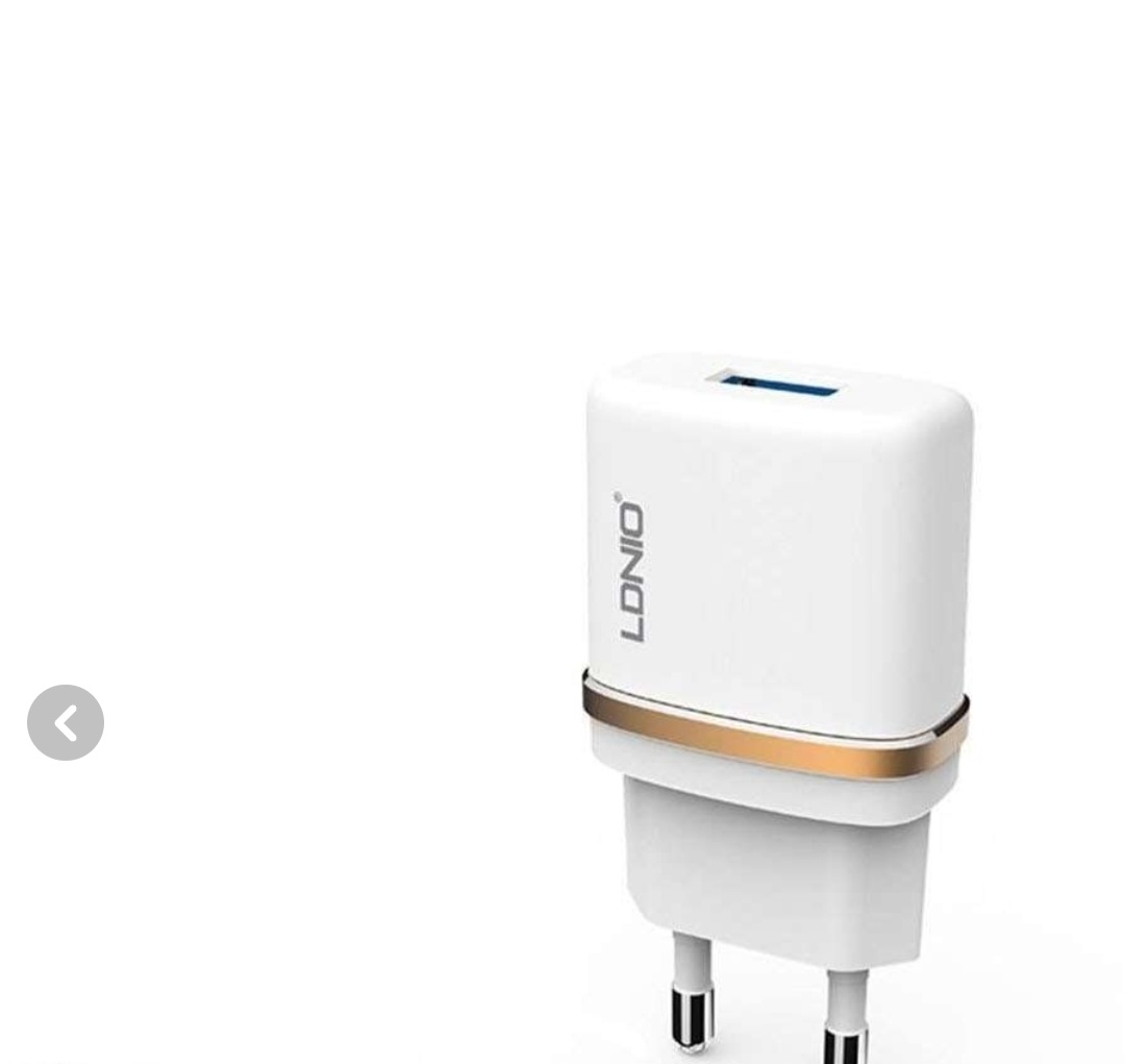 شارژر دیواری الدینیو مدل DL-AC50همراه با کابل microUSB