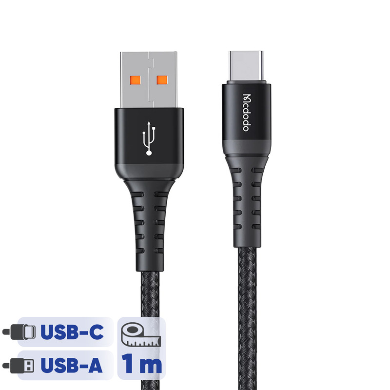 کابل تبدیل USB به USB-C مک دودو مدل CA-2271 طول 1 متر