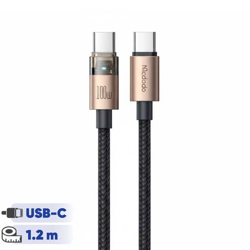 کابل usb-c مک دودو مدل ca-558  100Wطول 1.2متر