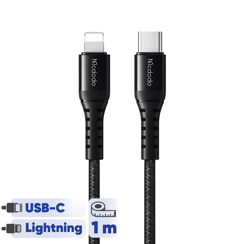 کابل تبدیل USB -C به لایتنینگ مک دودو مدل CA-563 طول 1 متر