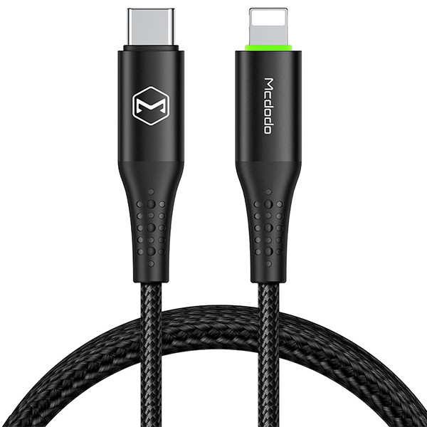 کابل تبدیل USB-C به لایتنینگ مک دودو مدل Auto Power Off CA-7360-M01 طول 1.2 متر