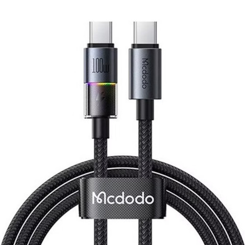 کابل USB-C مک دودو مدل 7colorful lights طول ۱.۲ متر