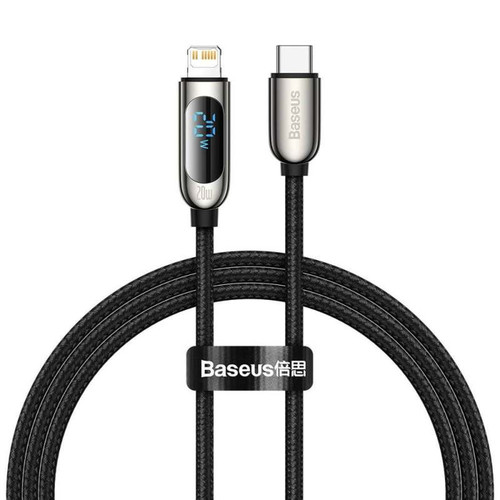 کابل تبدیل USB-C به لایتنینگ باسئوس مدل CATLSK 20W PD طول 1 متر