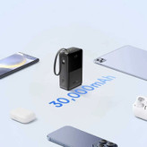 پاوربانک 22 وات بیسوس مدل EnerFill FC51 Bipow 2 Pro ظرفیت 30000 میلیآمپرساعت