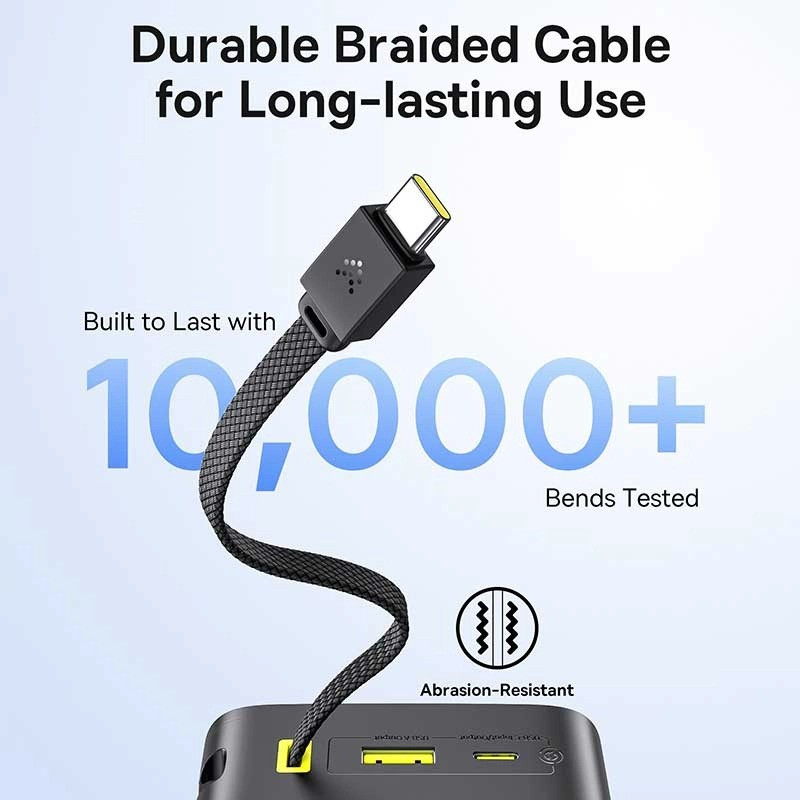 پاوربانک 22 وات بیسوس مدل EnerFill FC51 Bipow 2 Pro ظرفیت 30000 میلیآمپرساعت
