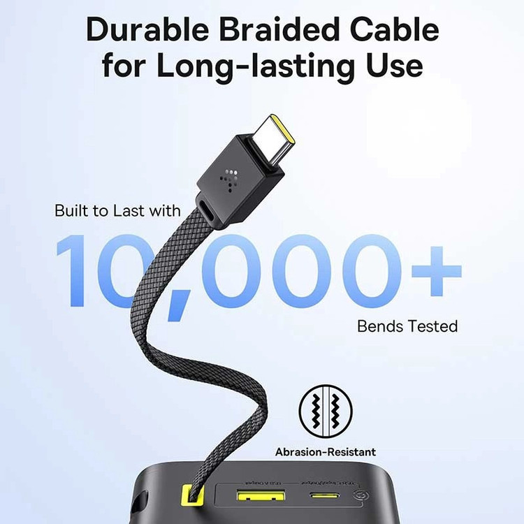 پاوربانک 22 وات بیسوس مدل EnerFill FC51 Bipow 2 Pro ظرفیت 30000 میلیآمپرساعت