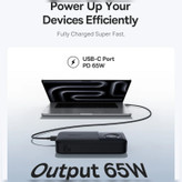 پاوربانک بیسوس مدل Free2Pull 65W ظرفیت 20000 میلی آمپر ساعت به همراه کابل USB-C