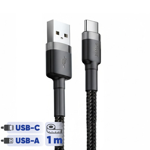 کابل تبدیل USB به USB-C باسئوس مدل CATKLF-BG1 Cafule طول 1 متر