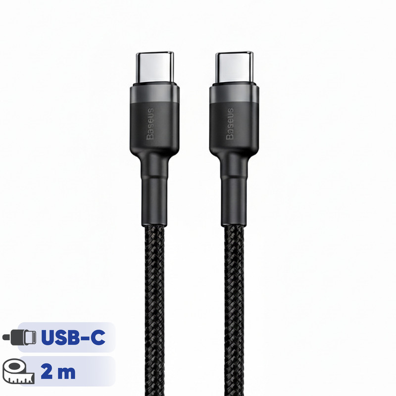 کابل USB-C باسئوس مدل CATKLF-HG1 طول 2 متر