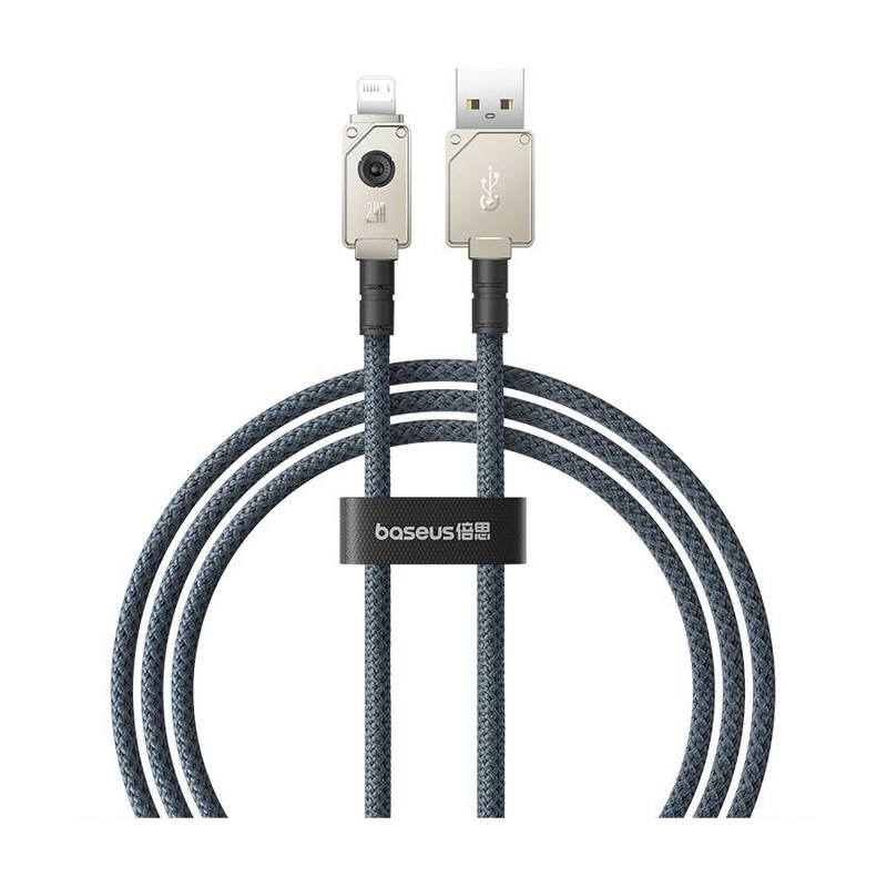 کابل تبدیل USB به لایتنینگ بیسوس مدل Unbreakable Series طول 1 متر