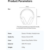 هدفون بلوتوثی باسئوس مدل Bowie D05