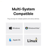 هاب 4 پورت USB-C بیسوس مدل B0005280A813