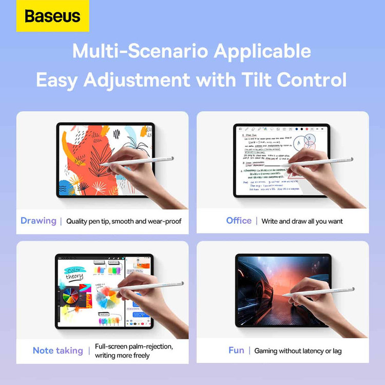 قلم لمسی بیسوس مدل Smooth Writing 2 Series BS-PS011