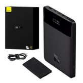 پاوربانک بیسوس مدل BALDE HIGH POWER DIGITAL DISPALY PPBL000201 100W ظرفیت 20000 میلی آمپر ساعت