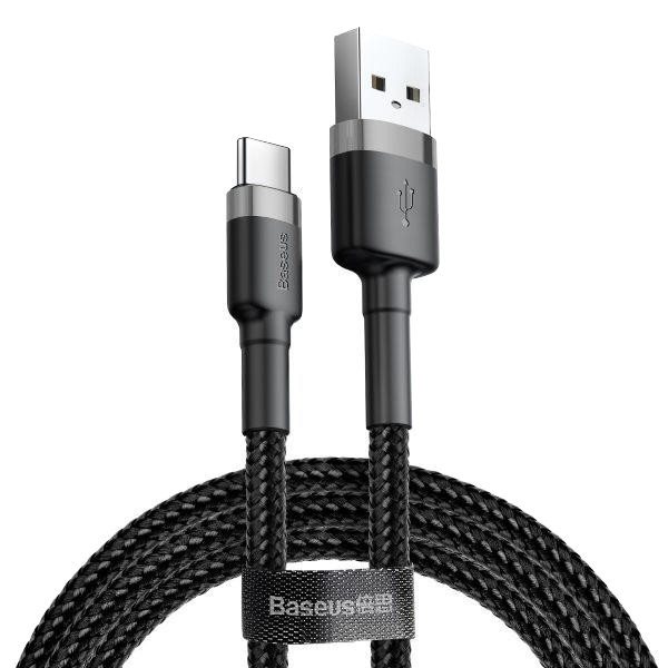 کابل تبدیل USB به USB-C باسئوس مدل Cafule طول 0.5 متر