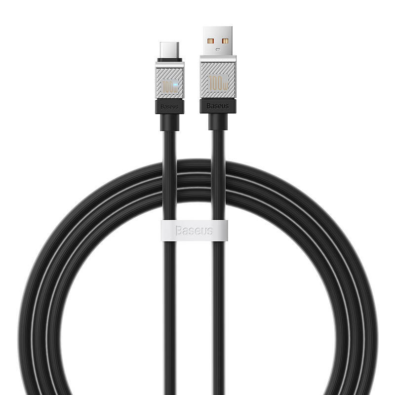 کابل تبدیل USB به USB-C بیسوس مدل CoolPlay Series 100w طول 1 متر