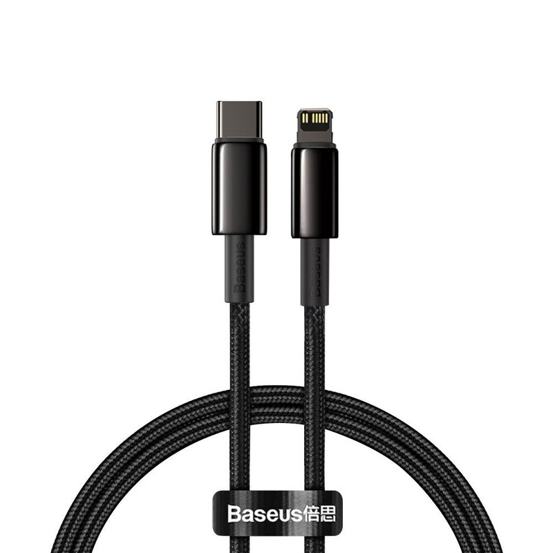 کابل تبدیل usb-c به لایتنینگ بیسوس مدل CATLWJ-01 طول 1 متر