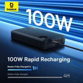 پاوربانک بیسوس مدل Adaman 140W ظرفیت 24000 میلی آمپر ساعت