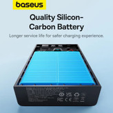 پاوربانک بیسوس مدل Adaman 140W ظرفیت 24000 میلی آمپر ساعت