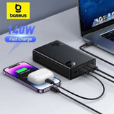 پاوربانک بیسوس مدل Adaman 140W ظرفیت 24000 میلی آمپر ساعت