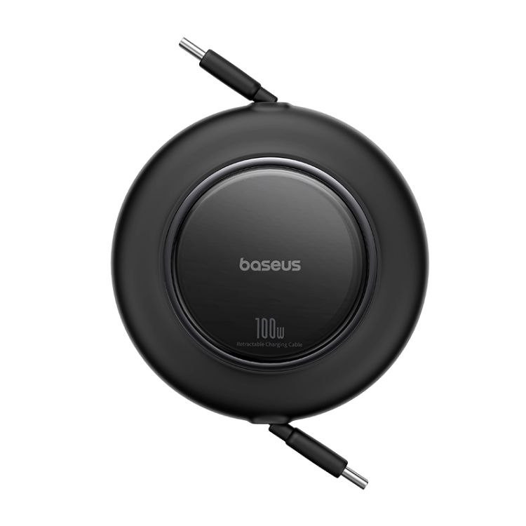 کابل تبدیل USB-C به USB-C بیسوس مدل Free2Pull Mini 100W طول 2 متر