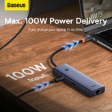 هاب 6 پورت USB-C بیسوس مدل BS-OH151
