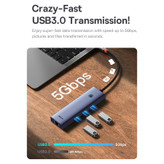 هاب 6 پورت USB-C بیسوس مدل BS-OH151