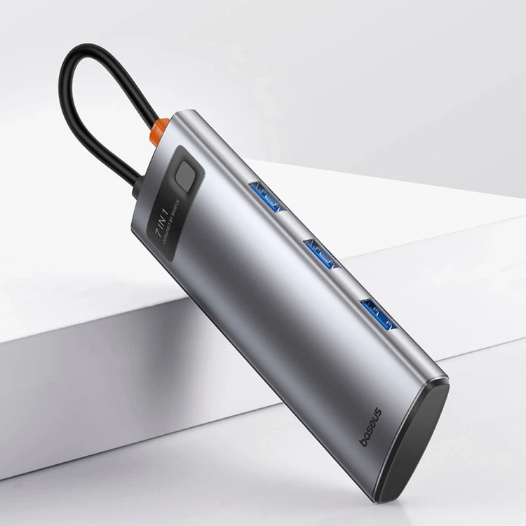 هاب 7 پورت USB-C بیسوس مدل BS-OH146