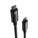 کابل USB-C بیسوس مدل Tungsten طول 1 متر