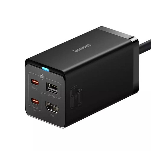 شارژر رومیزی بیسوس مدل GaN-5 Pro 67W