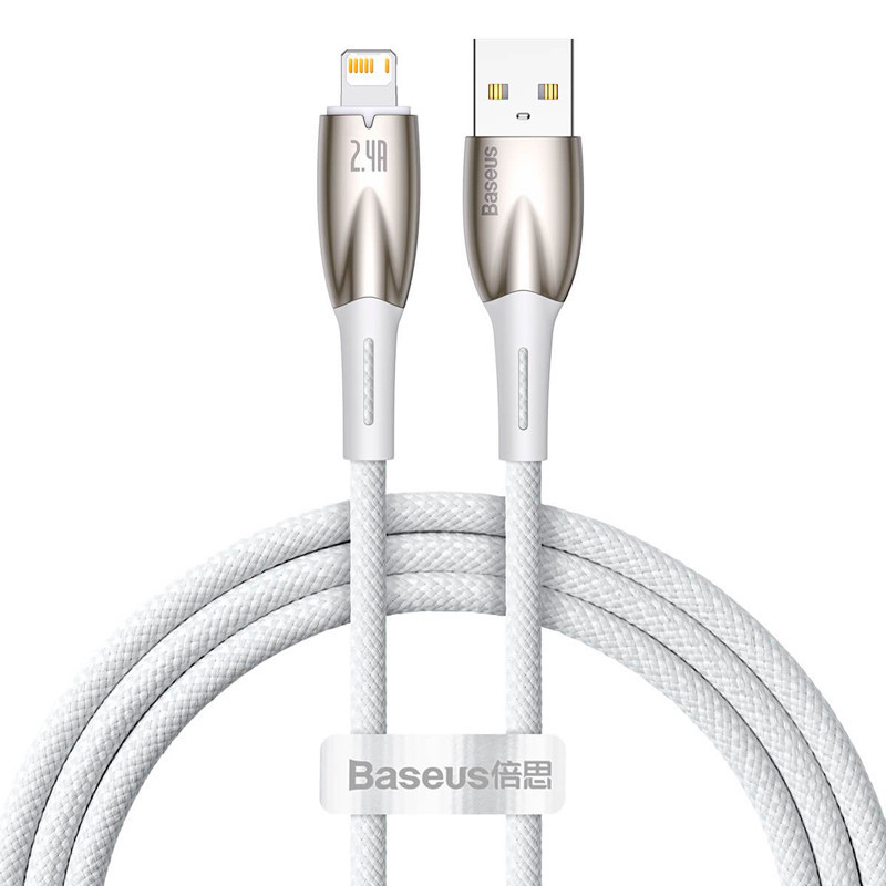 کابل تبدیل USB به لایتینگ بیسوس مدل CADH000202 طول 1 متر