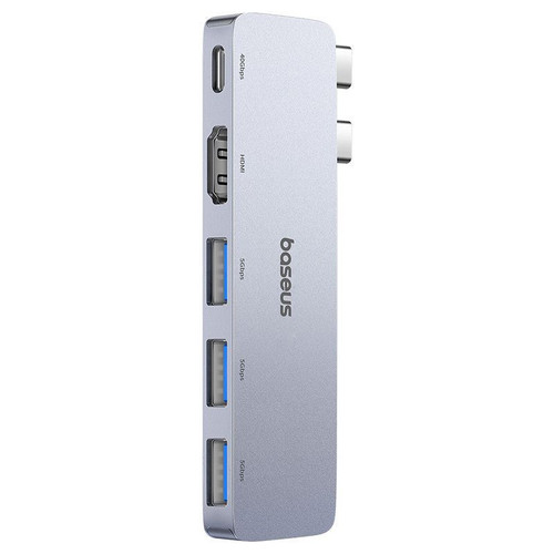 هاب 5 پورت USB-C بیسوس مدل UltraJoy Series BS-OH180