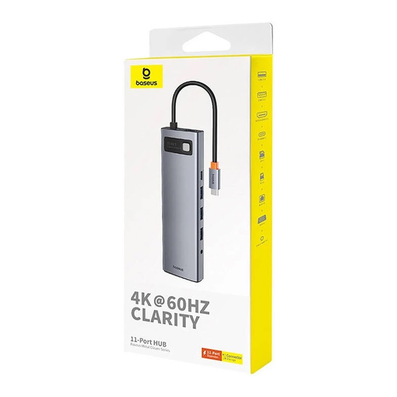 هاب 11 پورت USB-C بیسوس مدل BS-OH147