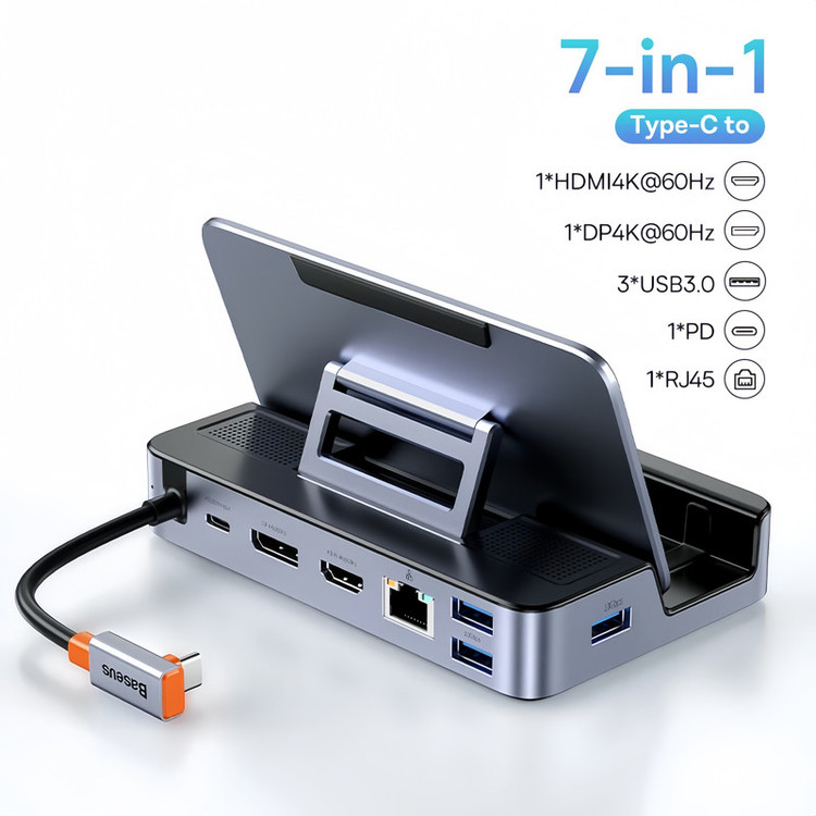 هاب 7 پورت USB-C بیسوس مدل BS-OH116