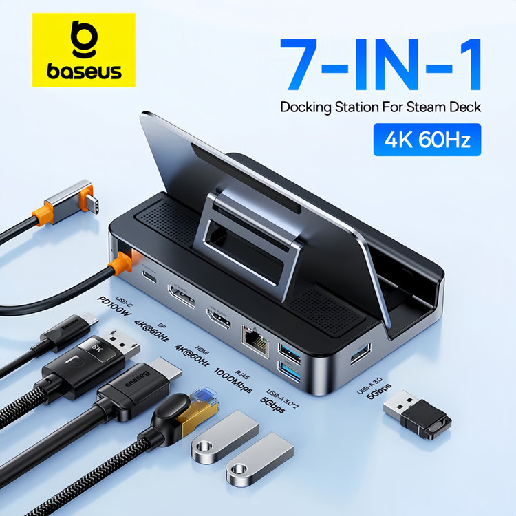 هاب 7 پورت USB-C بیسوس مدل BS-OH116