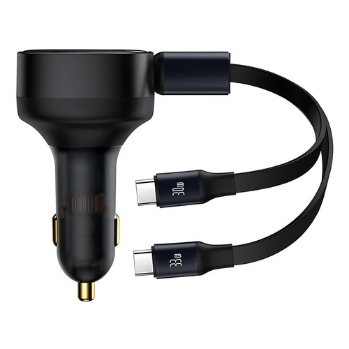 شارژر فندکی 33 وات بیسوس مدل B-ExpansionC به همراه کابل USB-C
