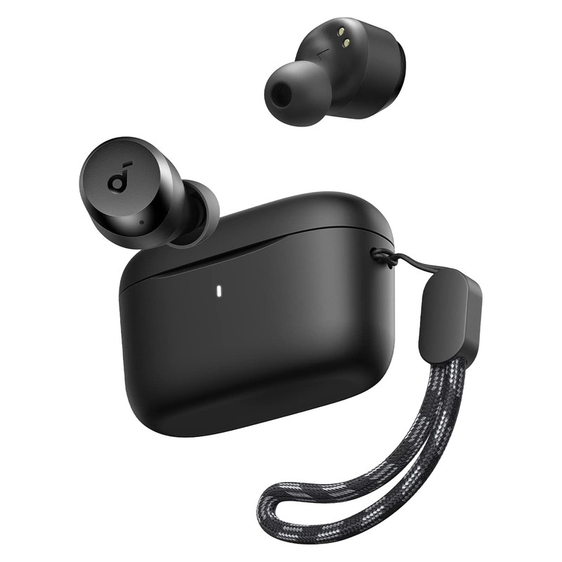 هدفون بلوتوثی انکر مدل Soundcore A20i، درگاه شارژ USB Type-C، مقاوم در برابر پاشش مستقیم آب و عرق