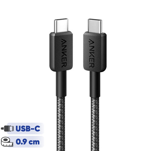 کابل USB-C انکر مدل A81F5H11 طول 0.9 متر