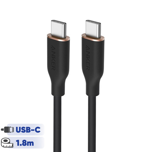 کابل USB-C به USB-C انکر مدل A8553 PowerLine III Flow طول 1.8 متر