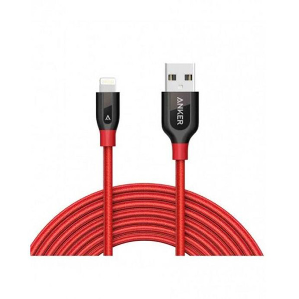 کابل تبدیل USB به لایتنینگ انکر مدل A8122 PowerLine طول 1.8 متر