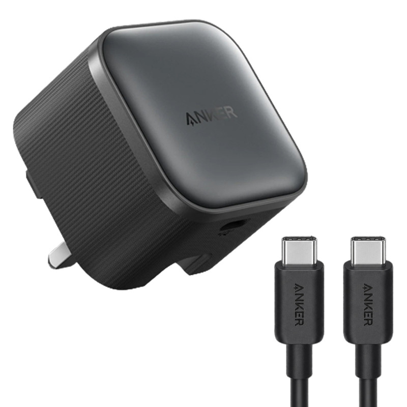 شارژر دیواری 45 وات انکر مدل A2692 به همراه کابل تبدیل USB-C