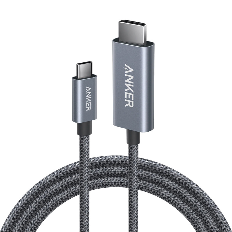 کابل تبدیل USB-C به HDMI انکر مدل Nano A87E0 طول 1.8 متر