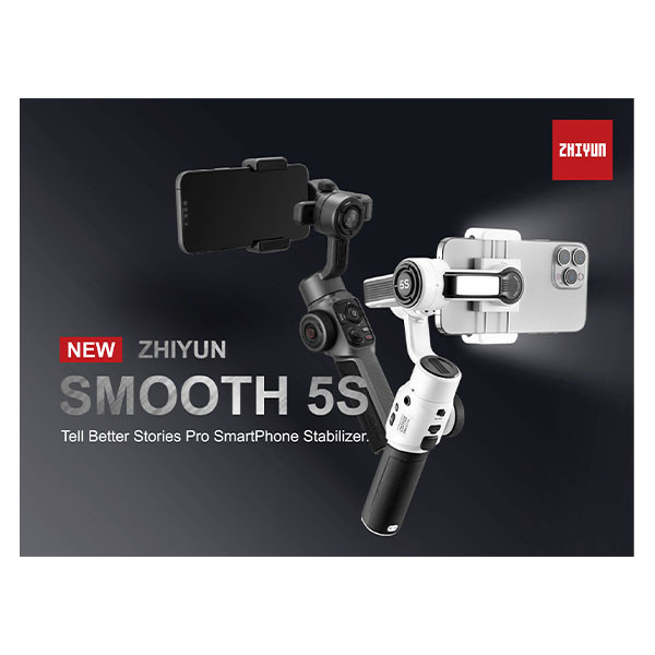 گیمبال ژیون مدل SMOOTH-5S WHITE