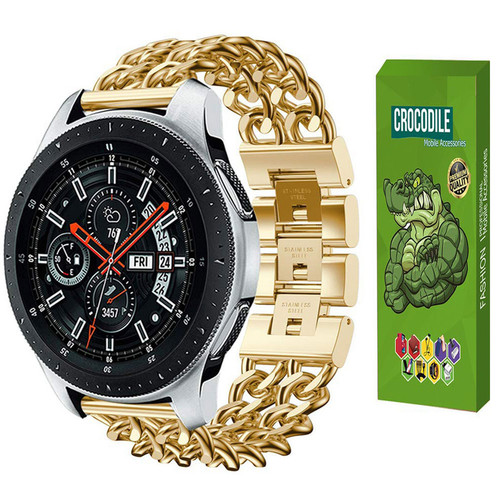 بند کروکودیل مدل Cb-Cartier مناسب برای ساعت هوشمند جویروم FT1 Pro