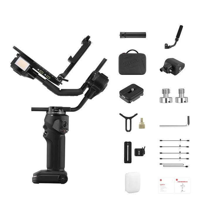 گیمبال دوربین ژیون مدل CRANE 4 Combo