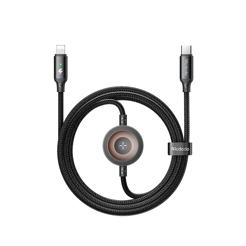 کابل شارژ USB-C به لایتنینگ و اپل واچ مک دودو مدل ca-5680 طول 1.5 متر