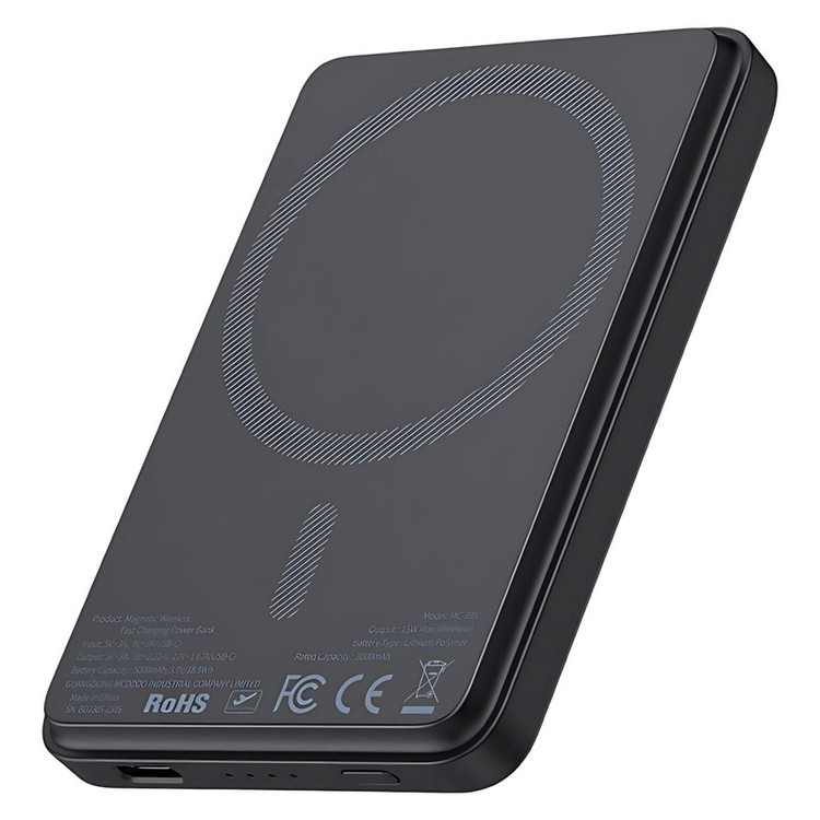 پاوربانک مک دود مدل MC-3951 15W ظرفیت 5000 میلی آمپر ساعت
