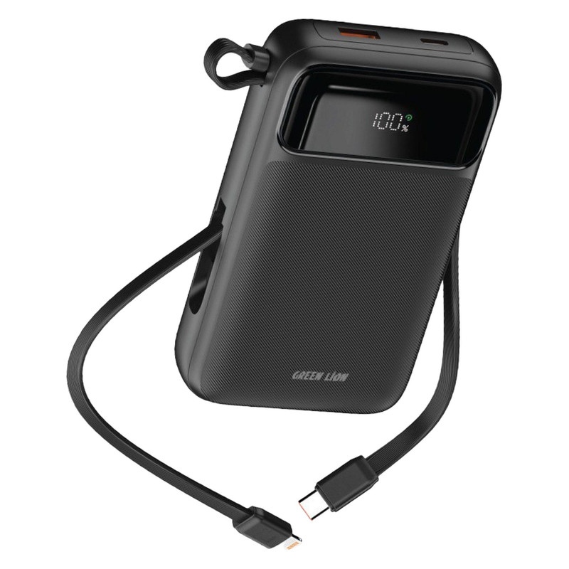 پاور بانک گرین لاین مدل luzern ظرفیت ۲۰۰۰۰ میلی آمپر ساعت