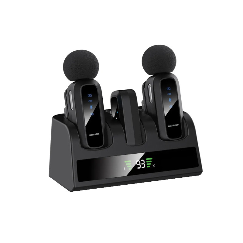 ست میکروفن بی سیم گرین لاین مدل GM-89X با درگاه اتصال USB-C